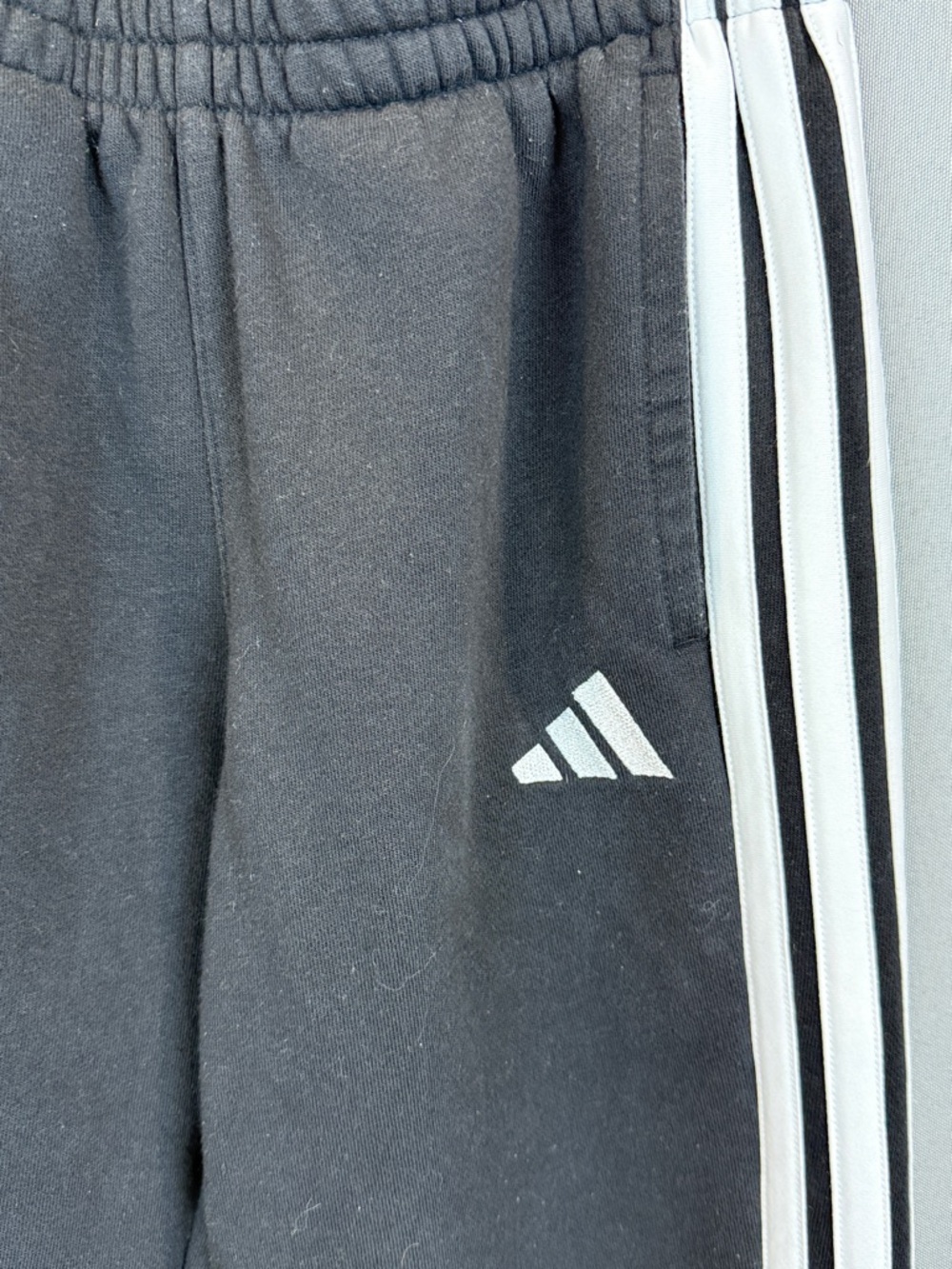 Adidas Three Stripe Joggers- Size Small (8) - Picture 5 of 12